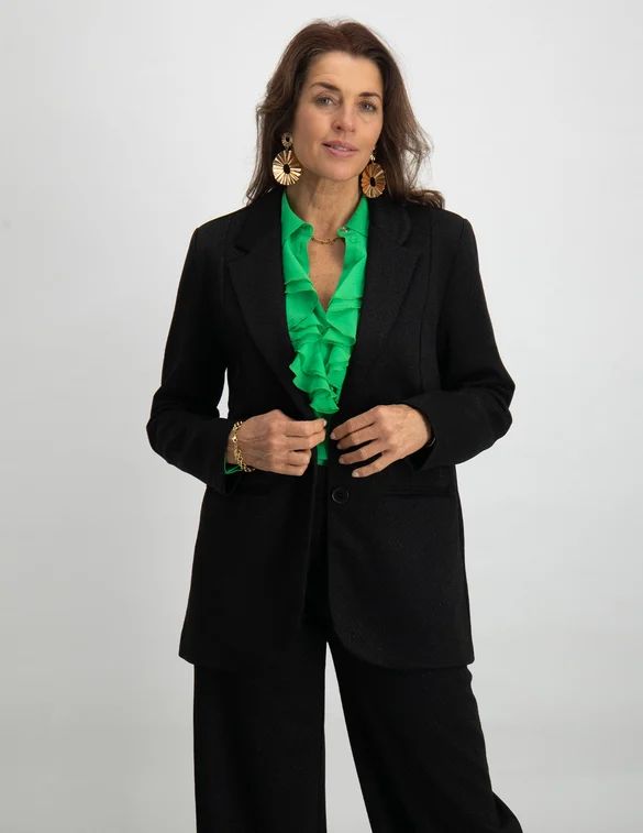 Ichi Ichi kate blazer oversized lurex 20119919