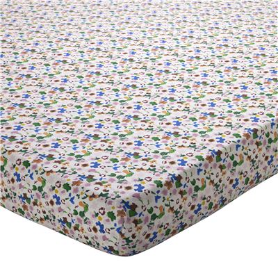 Linge de lit fleurs des champs