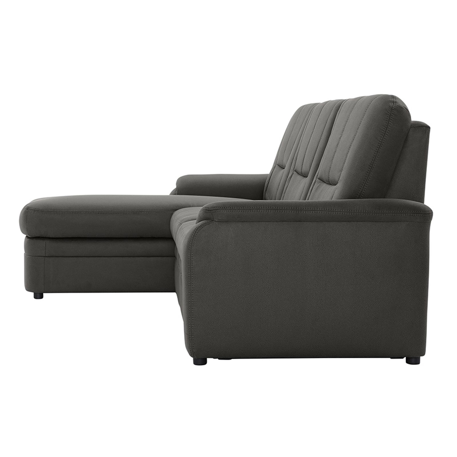 polsterpower Ecksofa - Holiday steel - Basismodell - Recamiere links