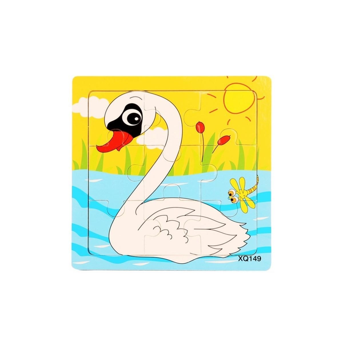 9-delers puslespill, Swan