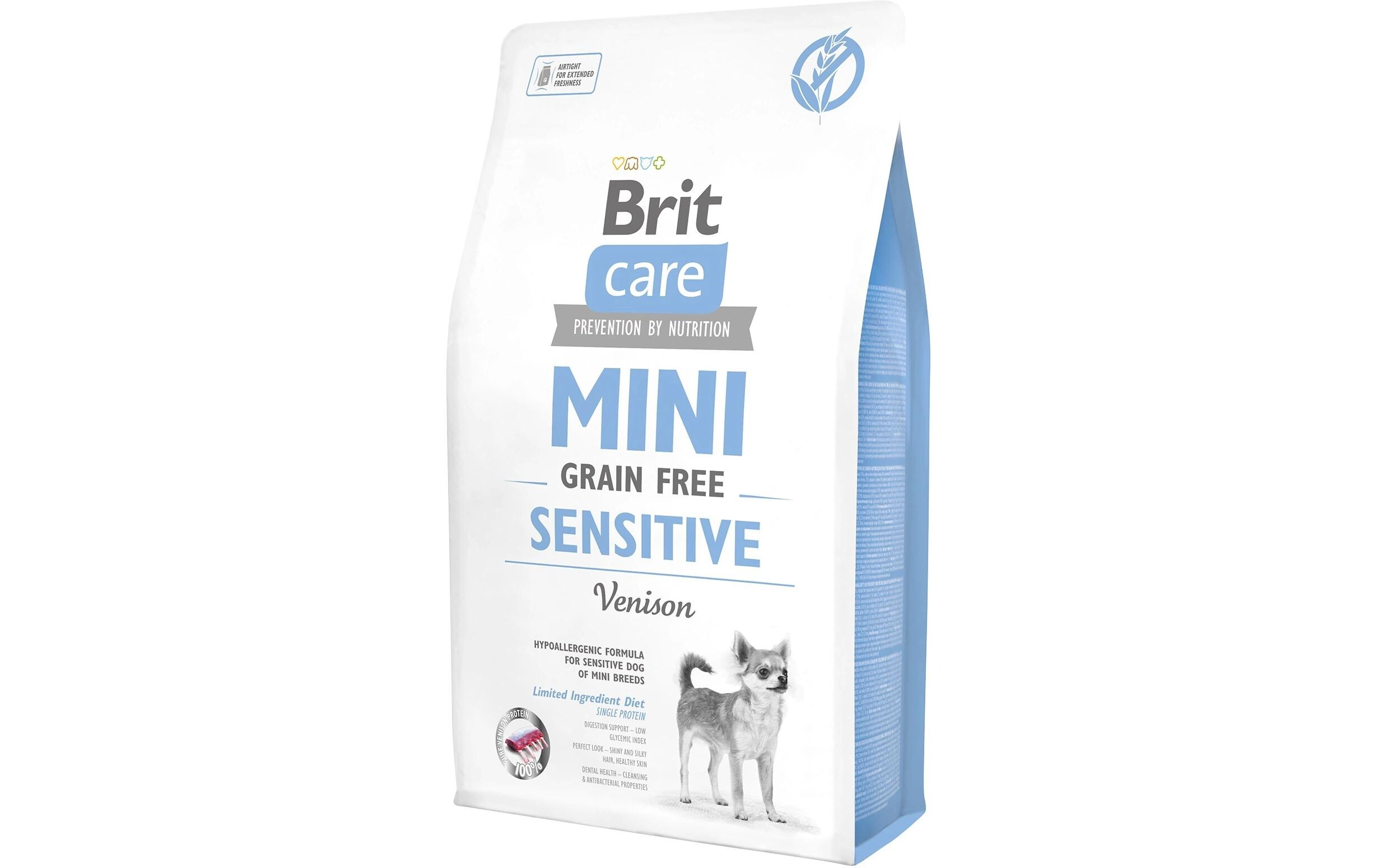 Trockenfutter Care Mini Grain Free Sensitive Wild 2 kgAlleinfuttermittel für Hunde