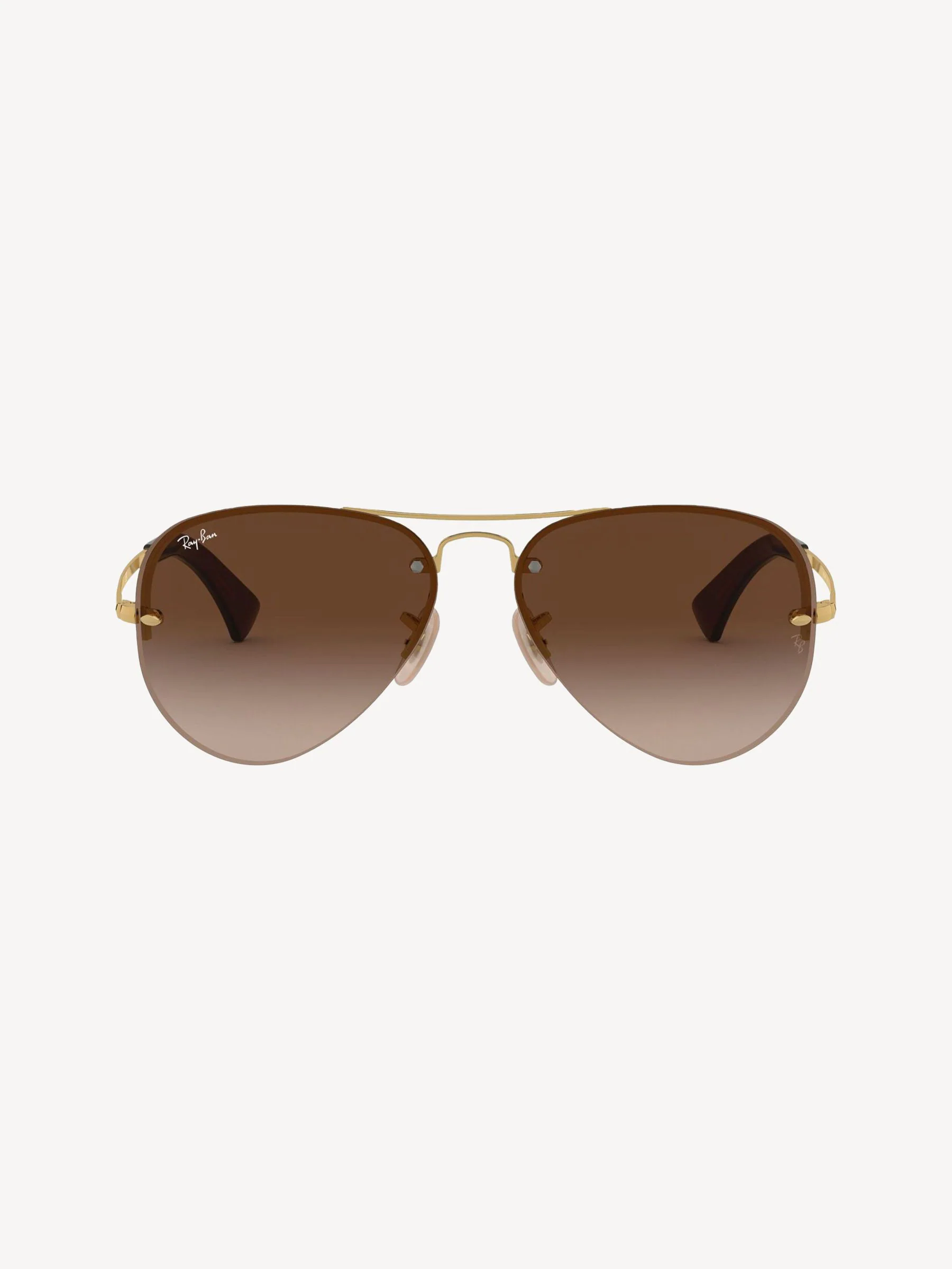 Gouden en bruine glazen - Ray-Ban Lightforce Sunglasses