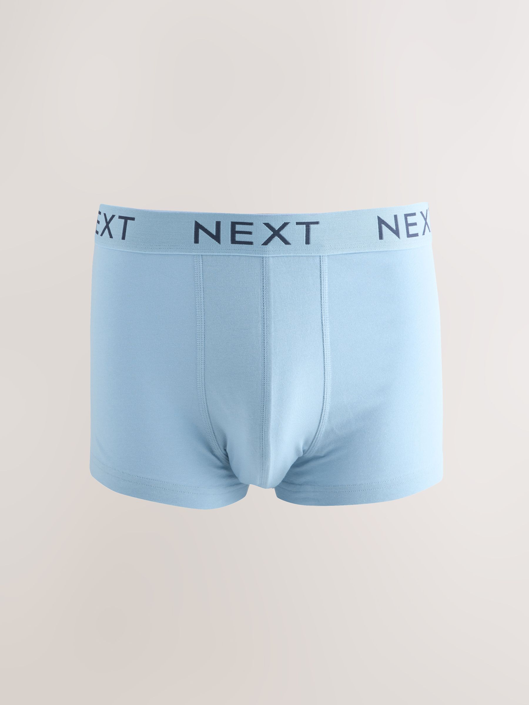 Gemêleerd blauw/grijs - Hipster boxers van katoenrijke mix