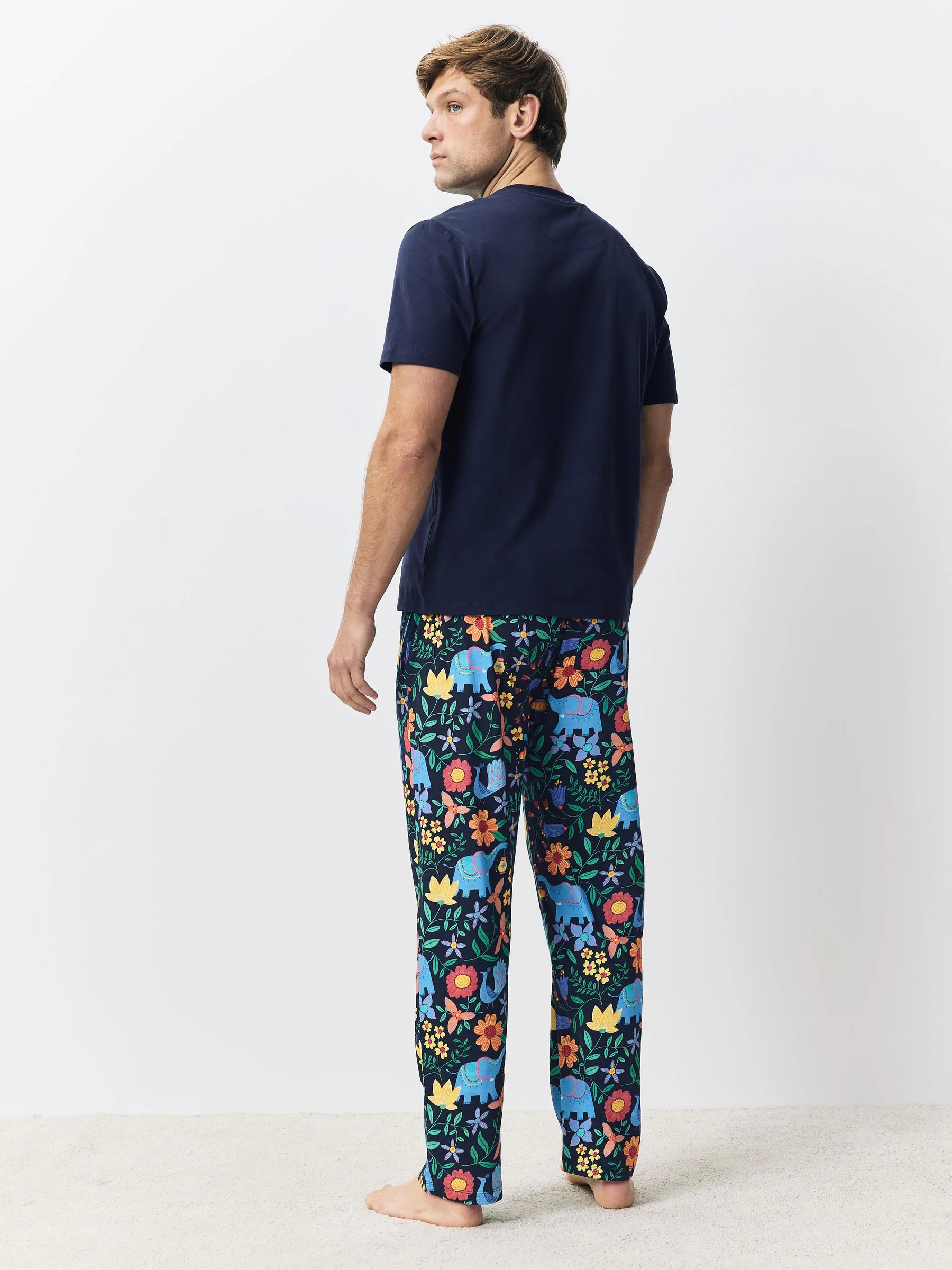 Zwart - Family Matchback Diwali Printed Pyjamas