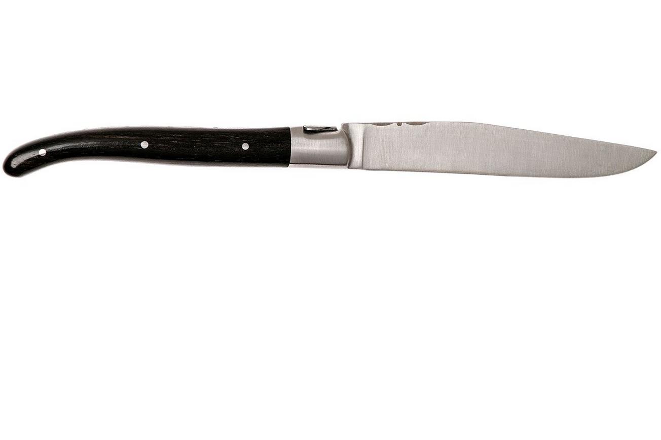Fontenille Pataud 2dlg steakmessenset, ebony hout