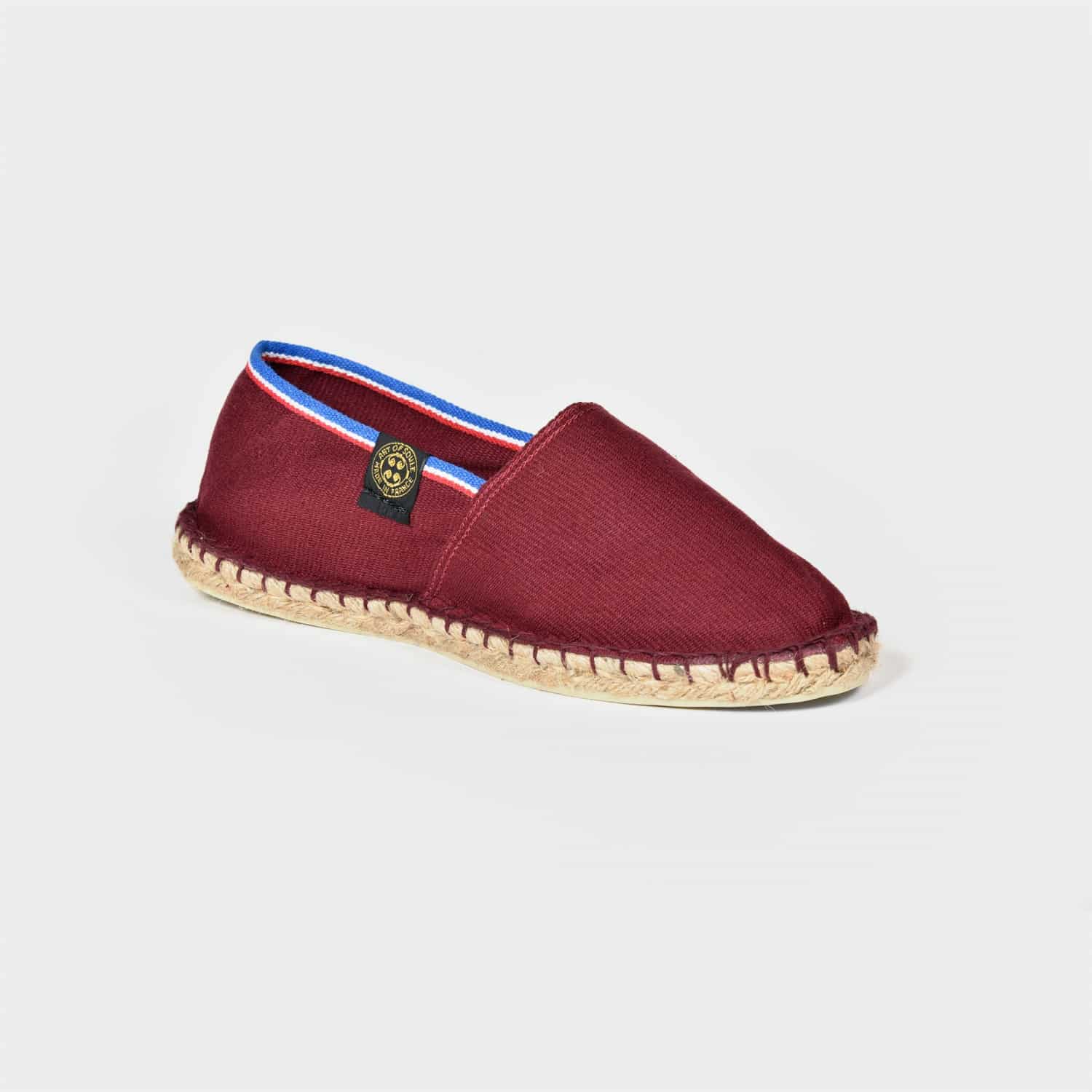 FRENCH TOUCH - Espadrilles frenchy unies | Rouge
