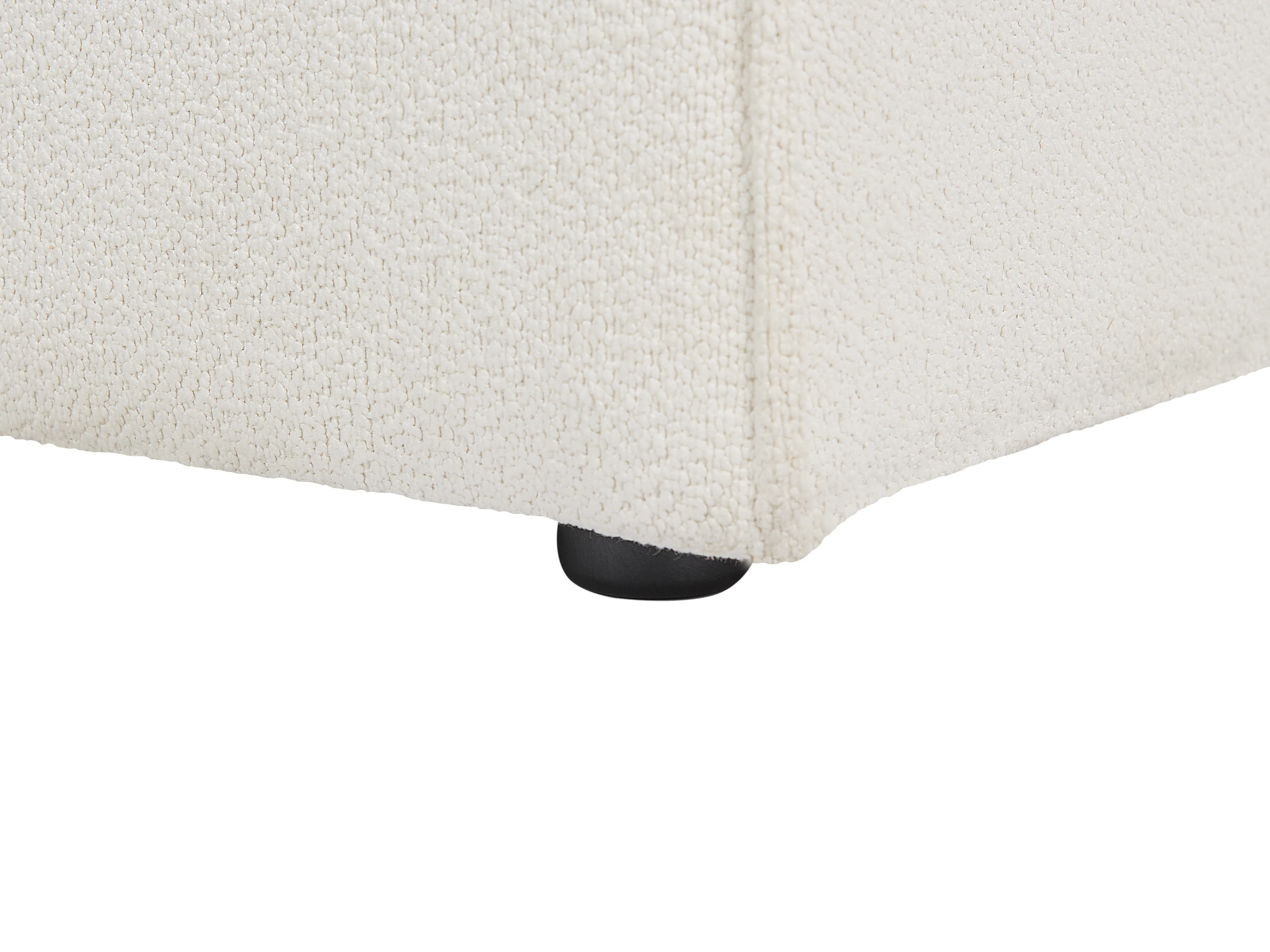 Modulaire bank 2-zits HELLNAR Bouclé Gebroken wit