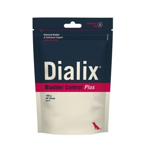 Suplemento e vitaminas Vetnova Dialyx Bladder Control Plus para animais de estimação