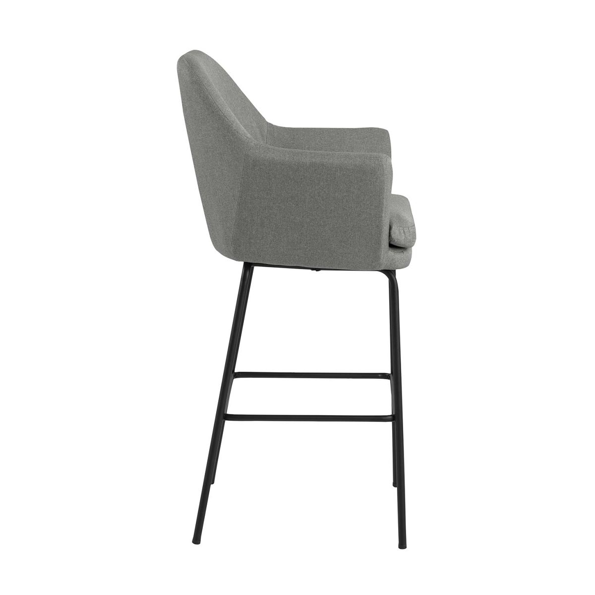 Barkruk Jez (zithoogte 75 cm) Grijs