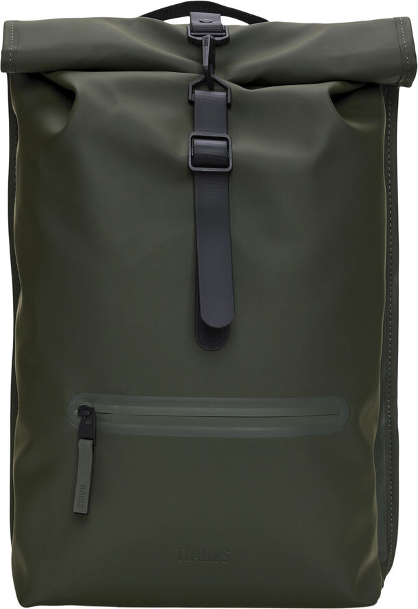 Rains Rolltop Rucksack W3 Green