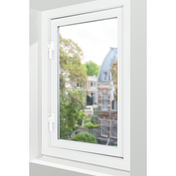 AXA raamsluiting met slot SKG 1-ster rechts wit buitendraaiend