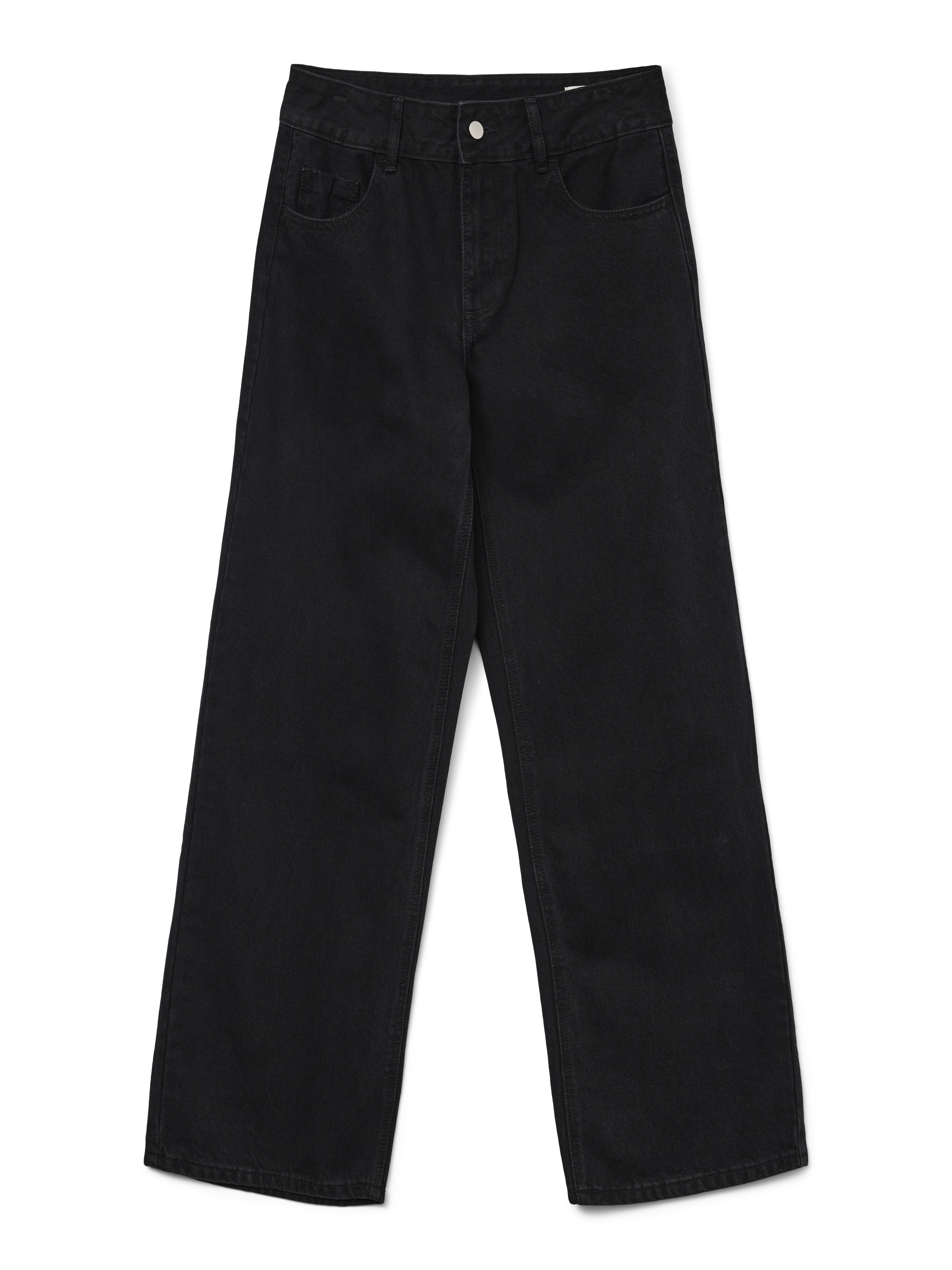 AWRENA Mid rise Wide leg fit Jeans