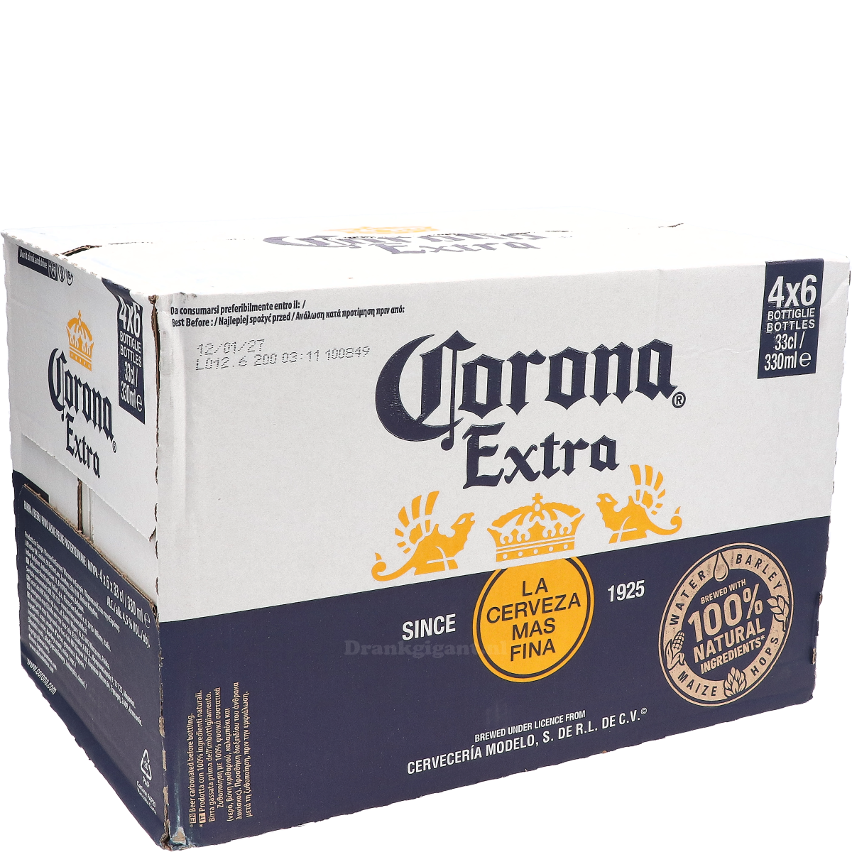 Corona Bier Doos 24x33cl 792 cl
