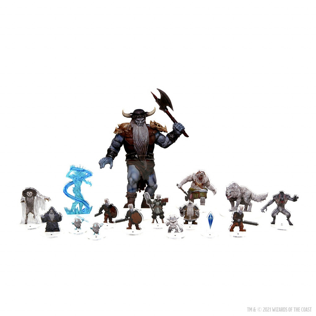 D&D - Icewind Dale: Rime of the Frostmaiden 2D Minis - Frost Giant