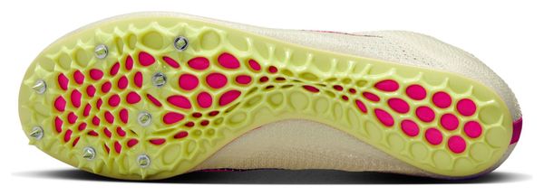 Chaussures d'Athlétisme Unisexe Nike Zoom Superfly Elite 2 Blanc Rose Jaune