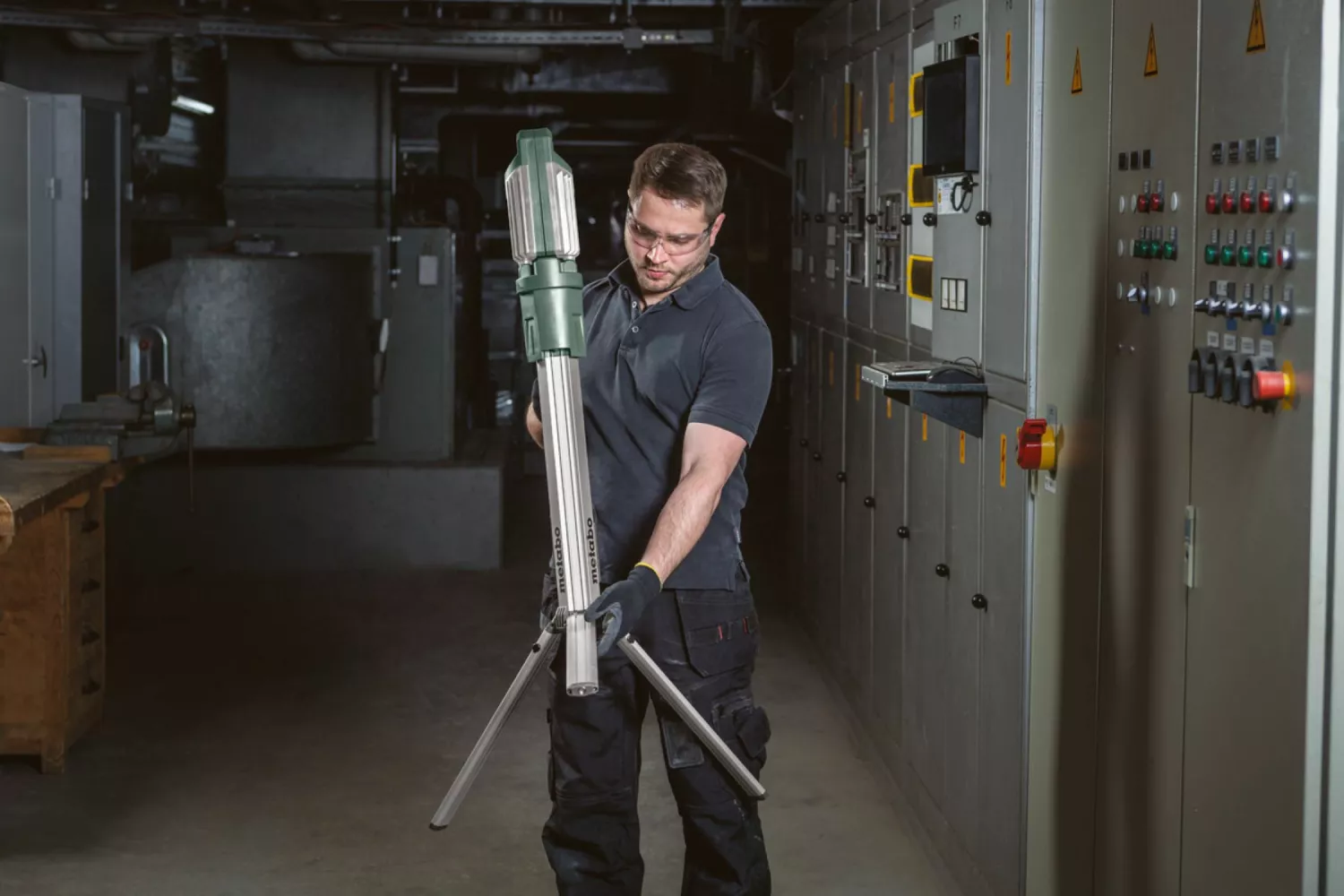 Metabo BSA 18 LED 5000 DUO-S 18V LiHD accu LED bouwlamp body - 5000Lm