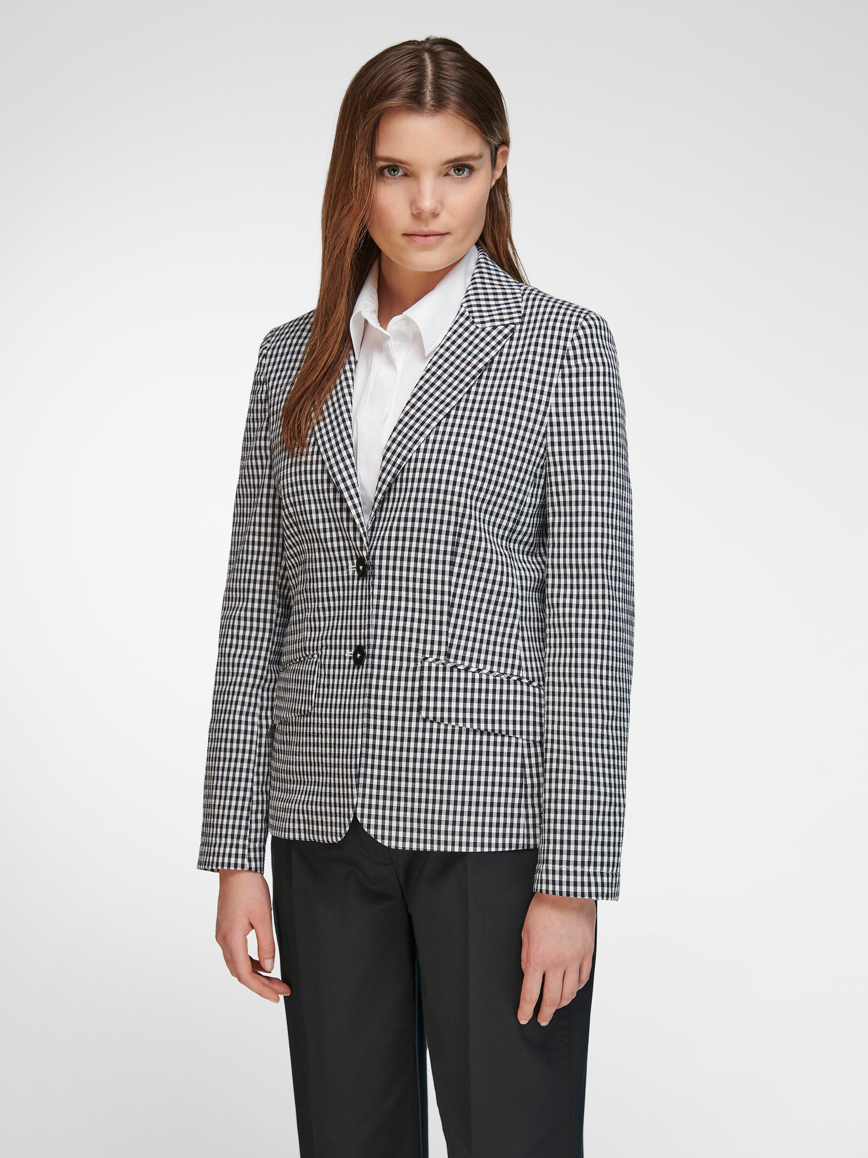 Blazer mit Reverskragen