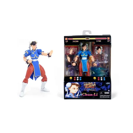 Jada Street Fighter II Chun-Li Figur, 15 cm
