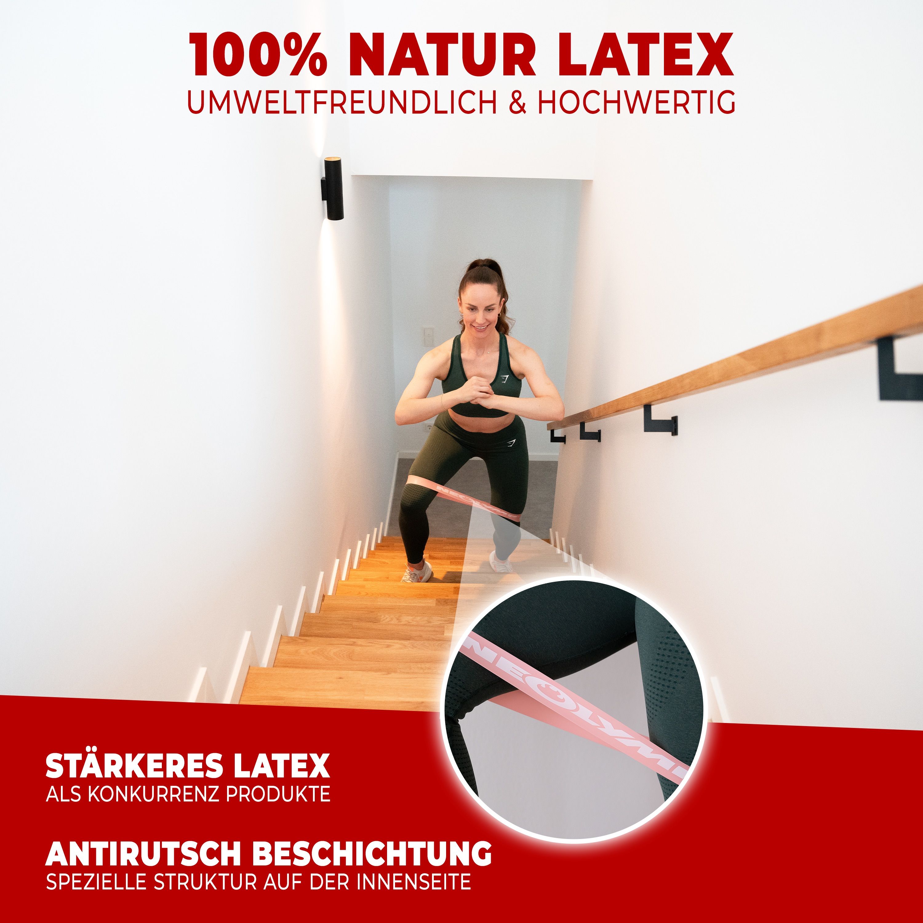 NEOLYMP Fitnessbänder Kurz