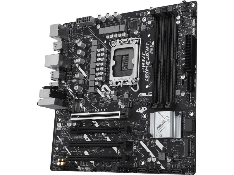 ASUS Mainboard Prime Z890M-Plus WIFI Micro-ATX-Mainboard mit Z890 Chipsatz und WLAN