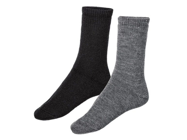 2 paar heren thermosokken