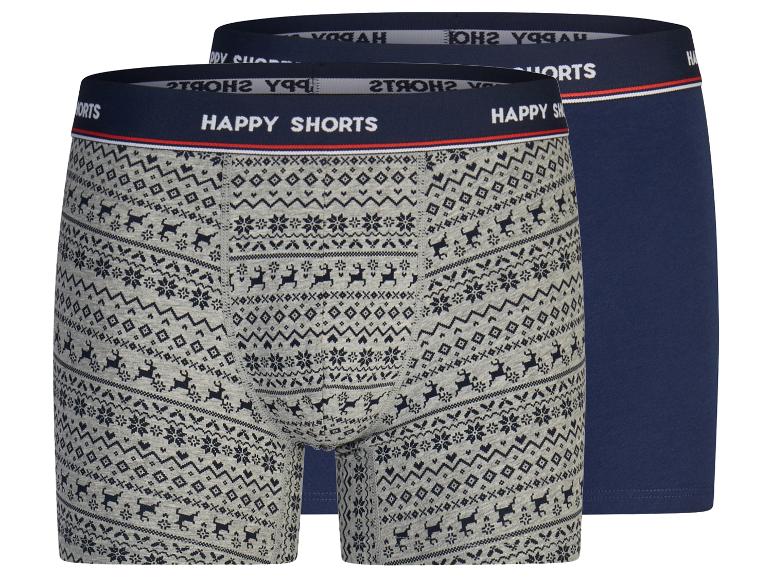 Set van 2 heren kerstboxers