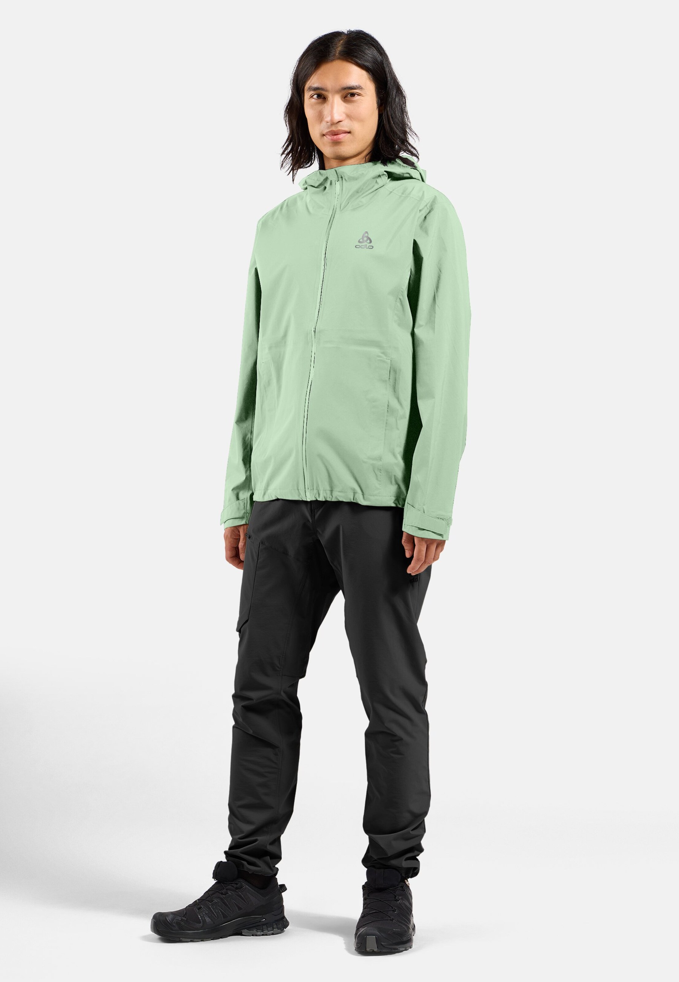 Herren Aegis 2.5L Waterproof Hardshell Jacke in loden frost