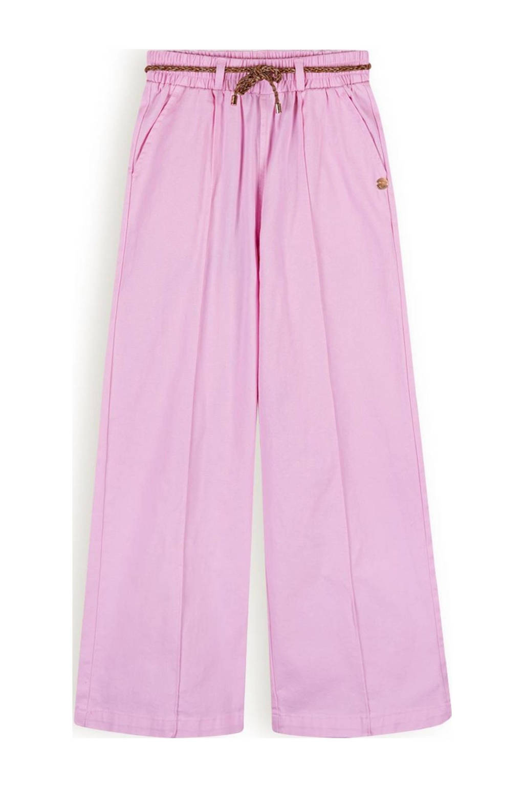 NONO loose fit broek Sayla zoetroze
