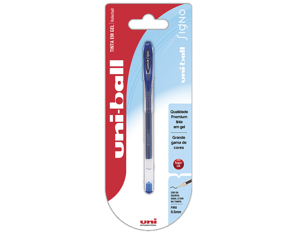 ESFEROGRÁFICA UNI-BALL SIGNO UM-120 GEL AZUL
