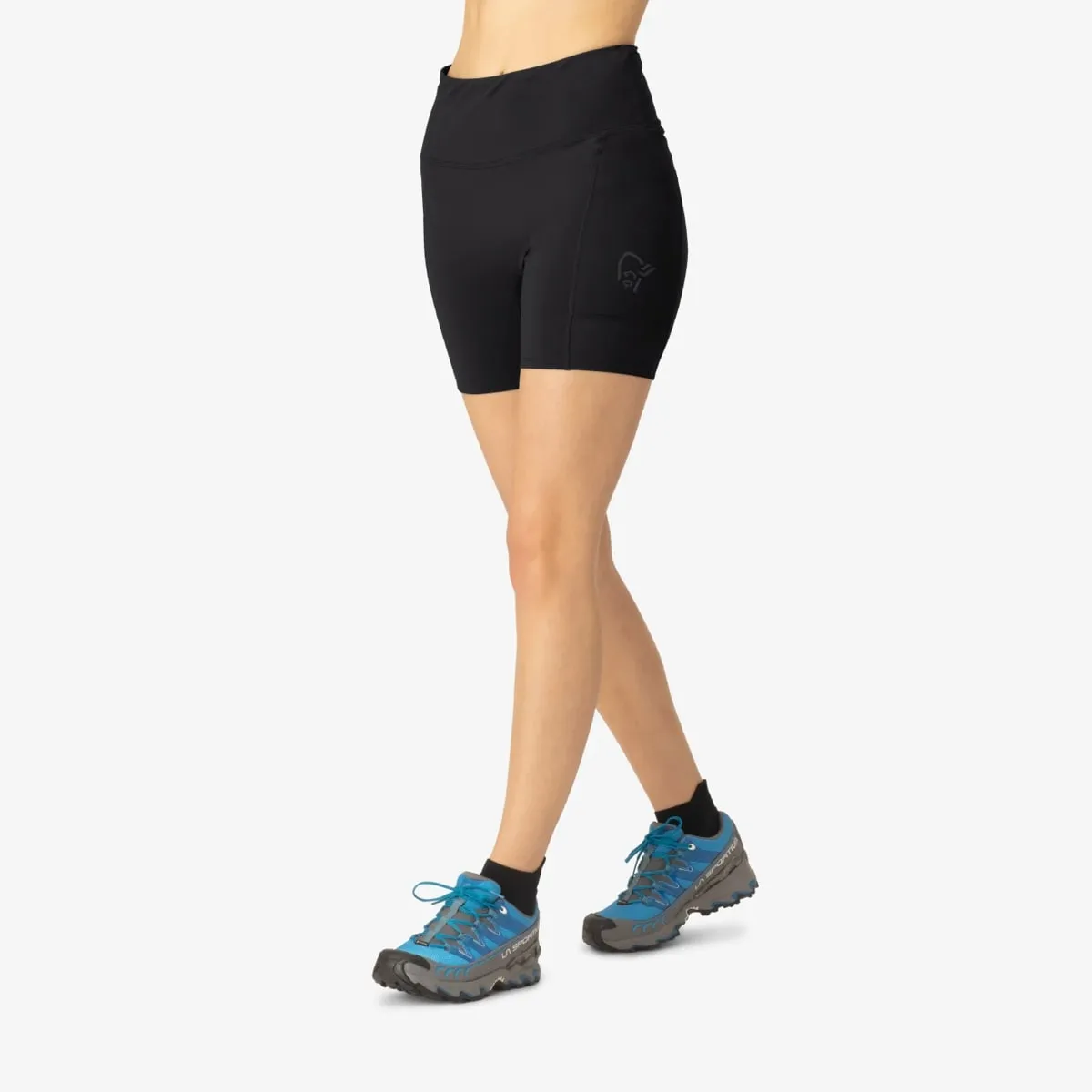 Norrøna Women's Senja Equaliser Stretch 6'' Tights Caviar