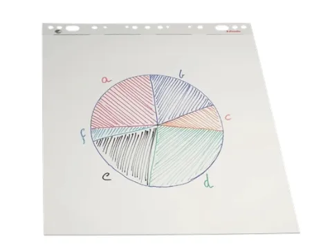 Flipoverblok 59x80 cm 70 g 50 ark ------------ - (5 stk.)