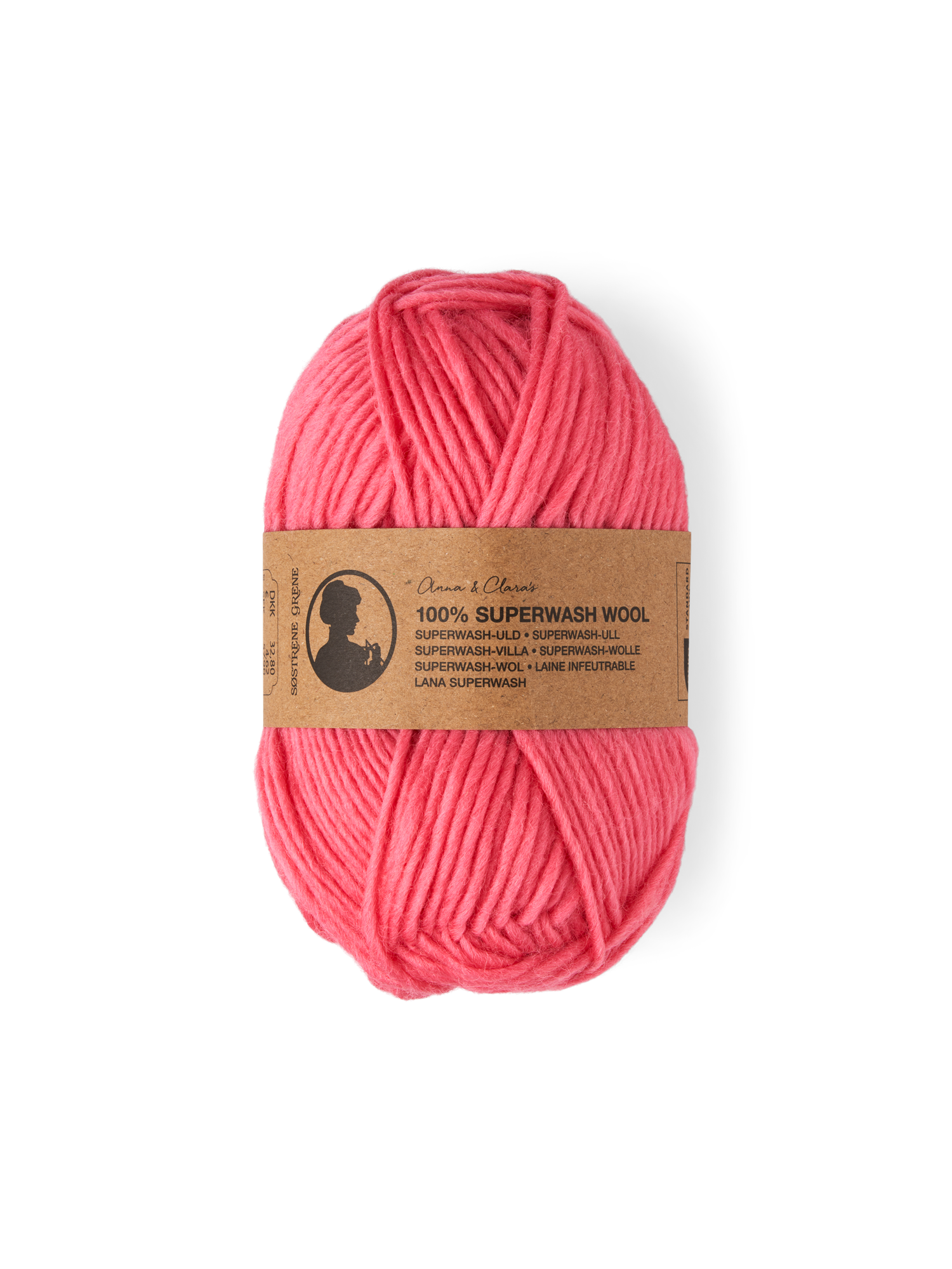 Uldgarn | Superwash uld. 50 g = 70 m. | Cherry Red