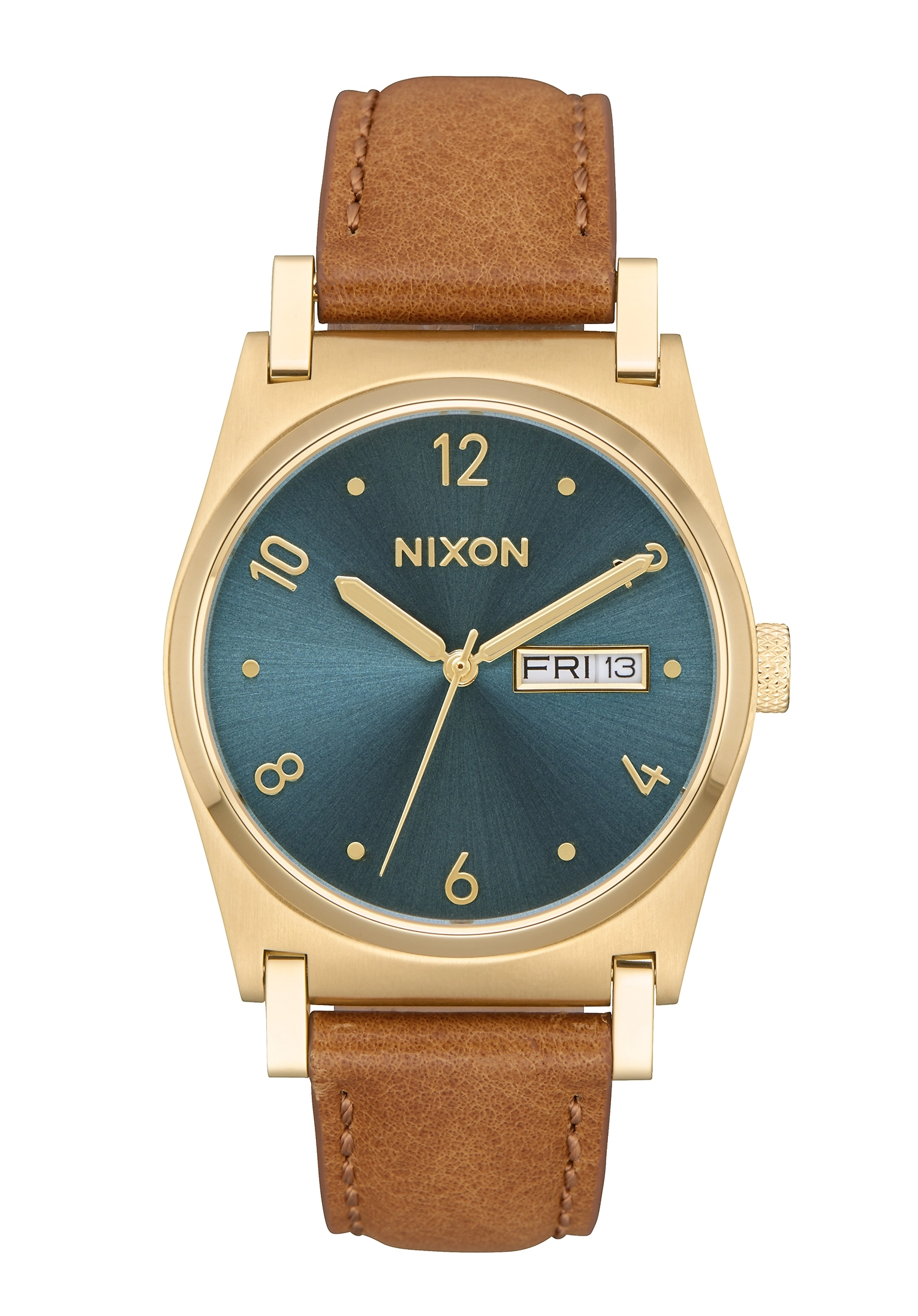 Nixon The Jane Leather Light Gold / Turquoise A9552626