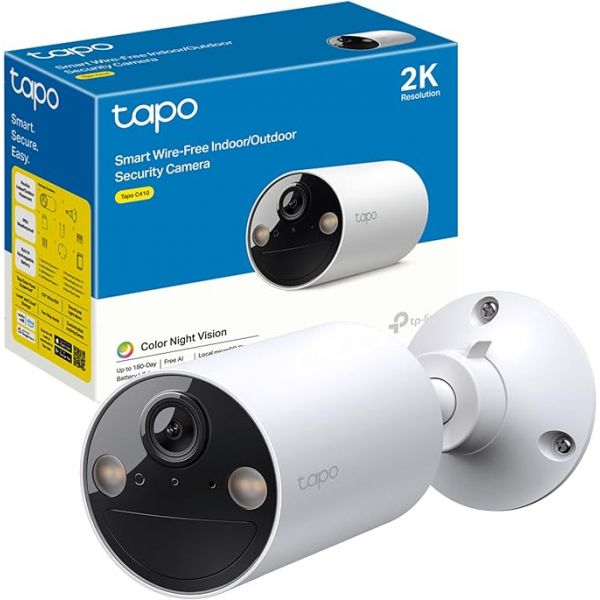TP-Link Tapo C410 Câmara de Segurança com Bateria 2K 3 MP IA