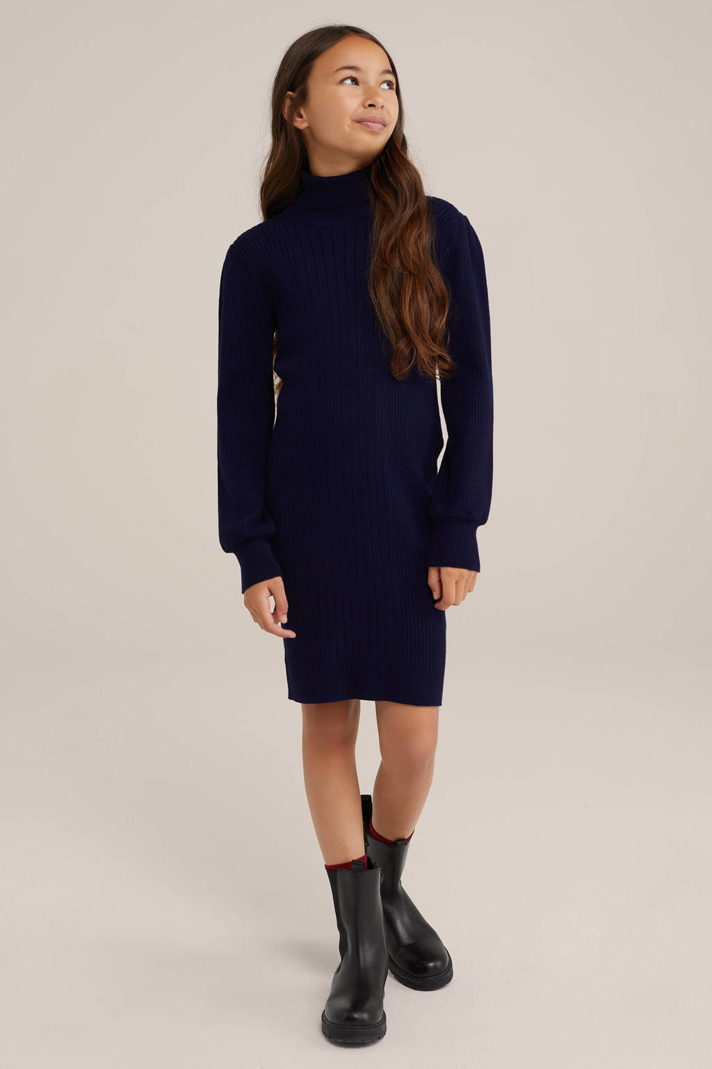WE Fashion bodycon jurk blue nights