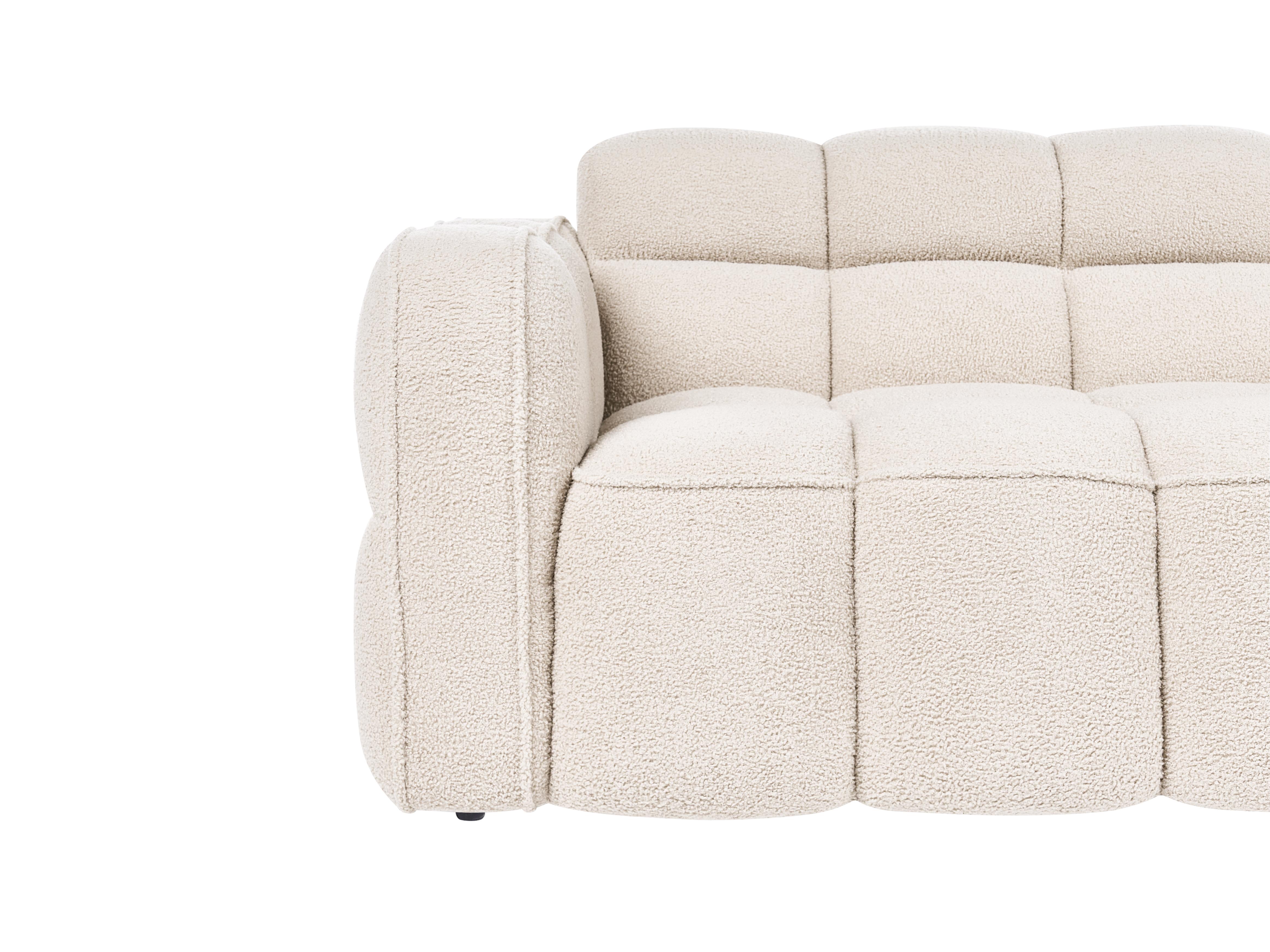 Bank 2-zits UTANA Bouclé Beige
