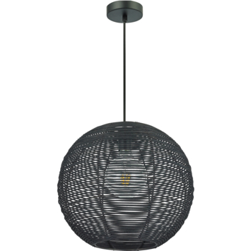 GAMMA hanglamp Cindy zwart Ø40 cm
