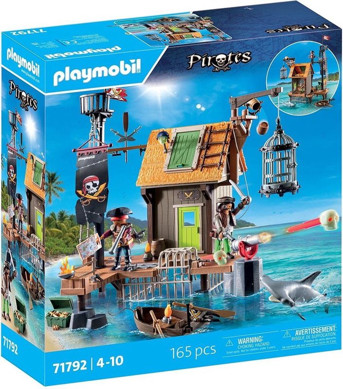 PLAYMOBIL - Piratenhaven - Bouwstenen - Multikleur - Kunststof