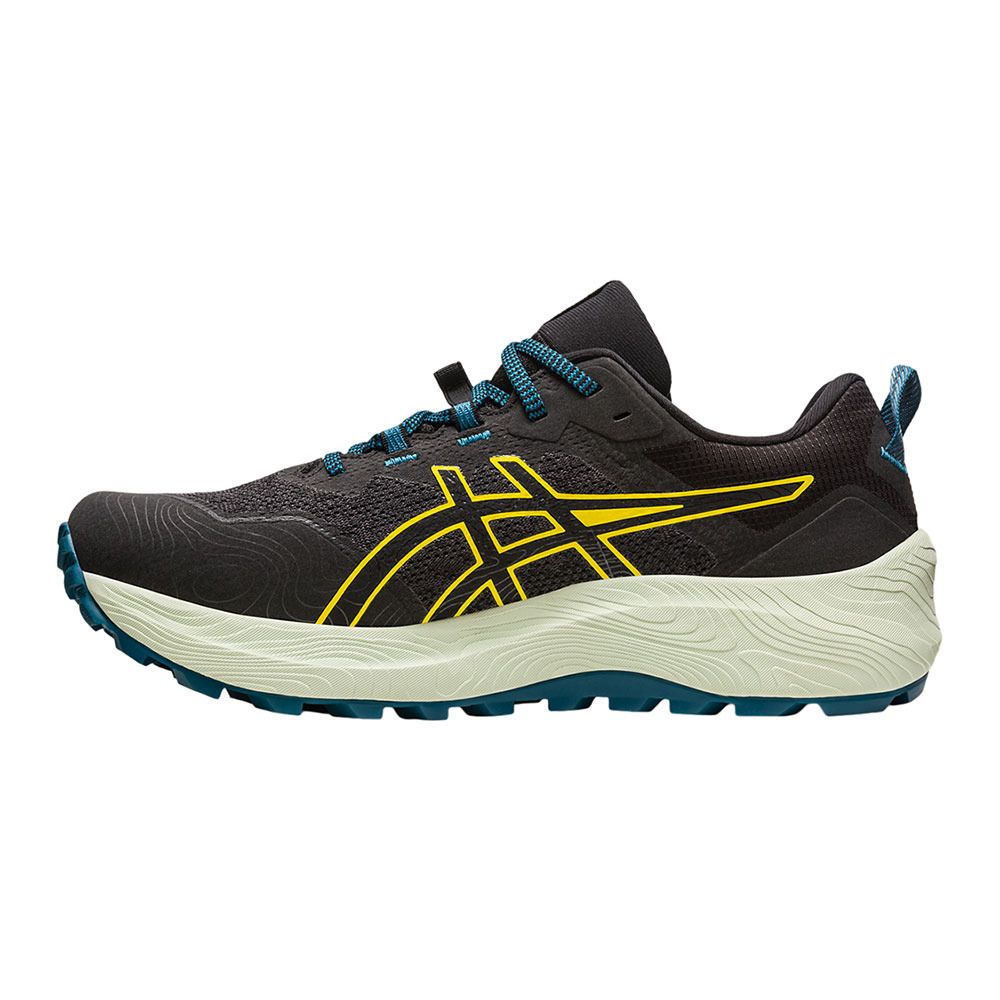 Asics GEL TRABUCO 11 GTX - Chaussures trail Homme black/golden yellow