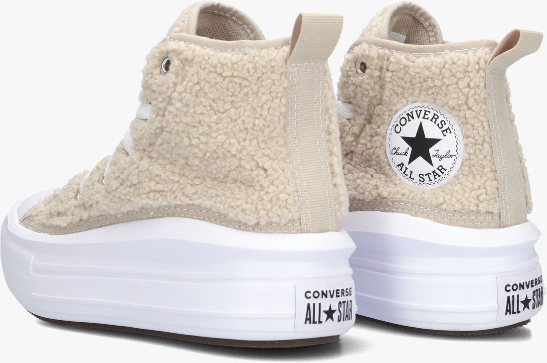 CONVERSE beige converse hoge sneaker chuck taylor all star platform