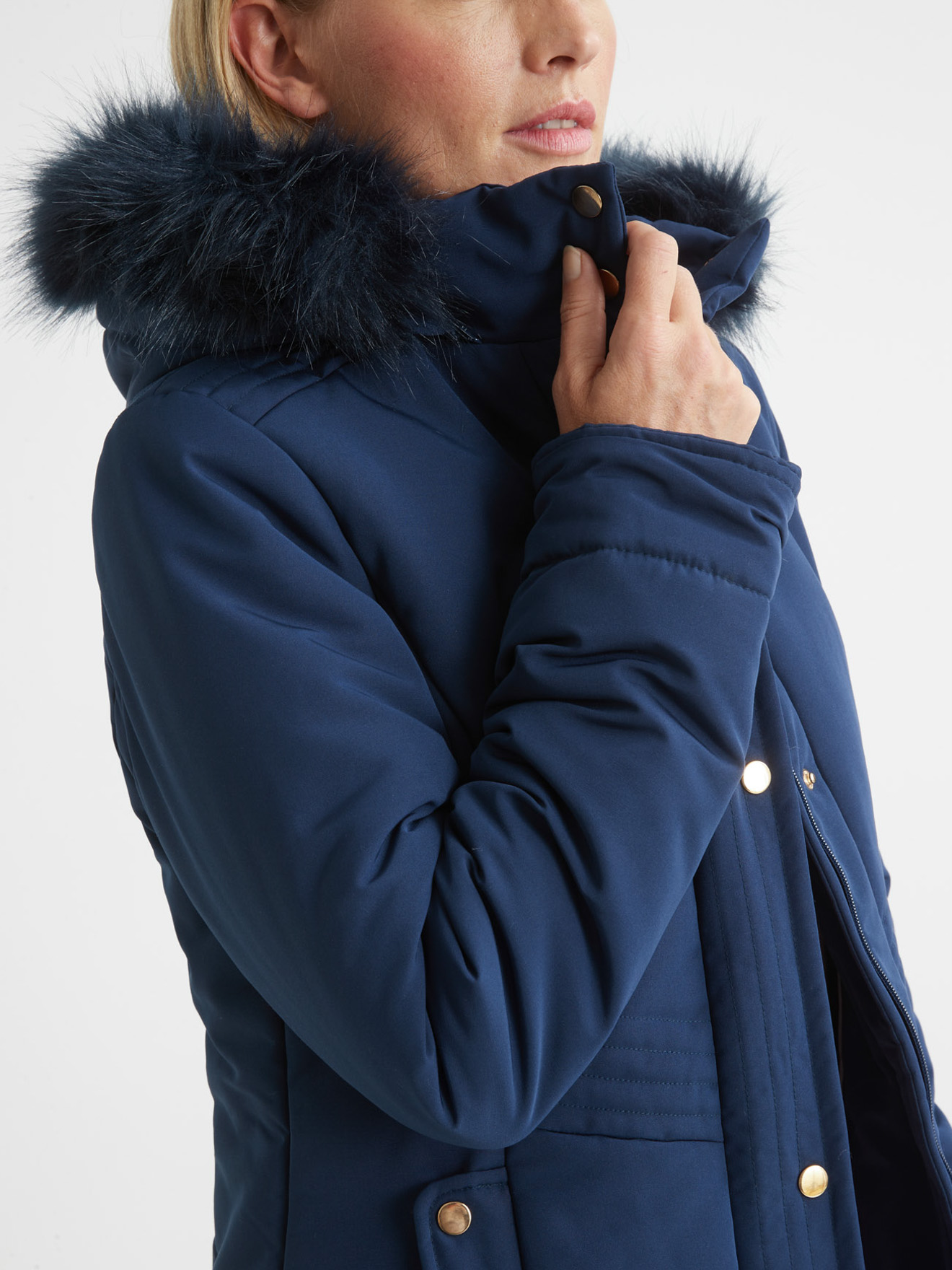 Parka déperlante stature moins d'1,60m