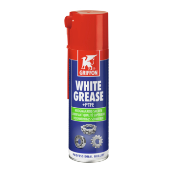 Griffon white grease met PTFE spuitbus 300 ml