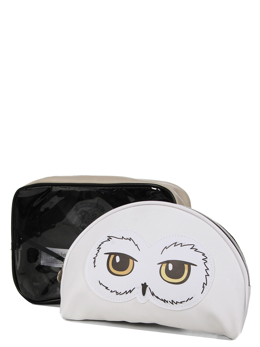 Set de 2 trousses de toilette Harry Potter Hedwige