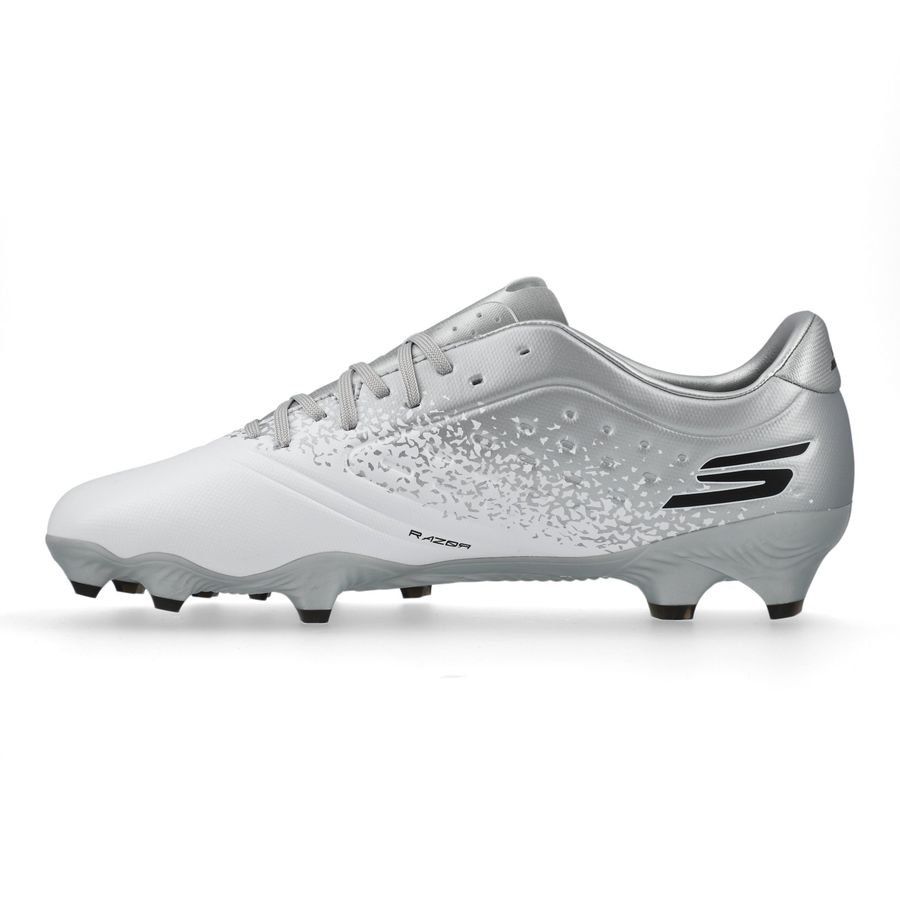 Skechers Razor 1.5 Academy FG Electrum - Blanc/Argenté