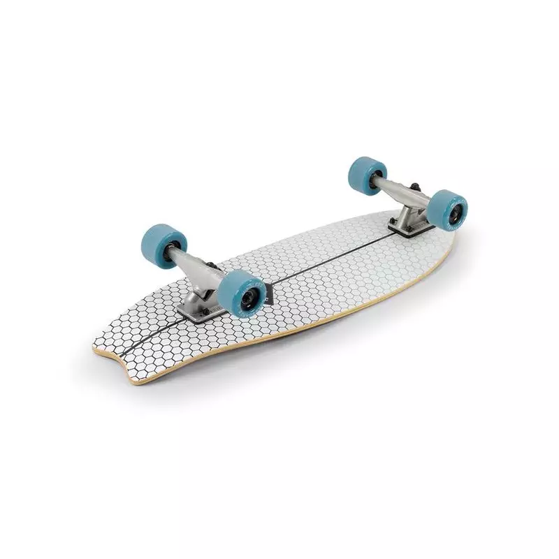 Surfskate MINDLESS Fish Tail White 29.5 x 9.75
