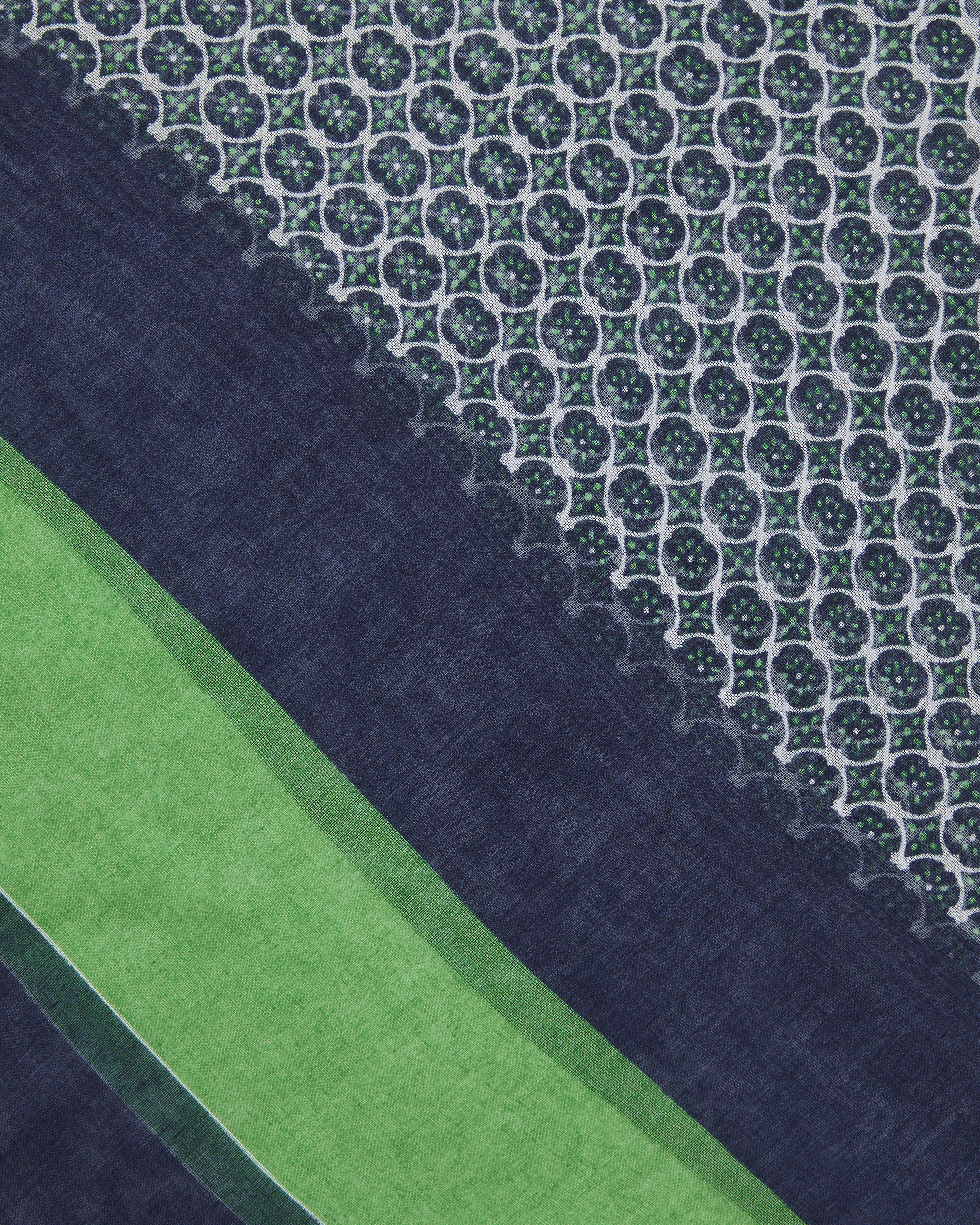 FOULARD DURA Bleu vert