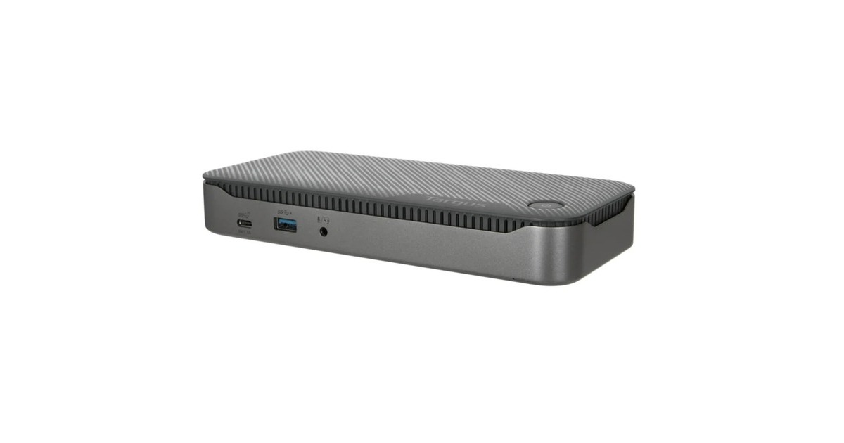 TargusUSB-C Hybrid/Universal 4K Quad Docking Station + 100W PD  (Zwart/zilver)