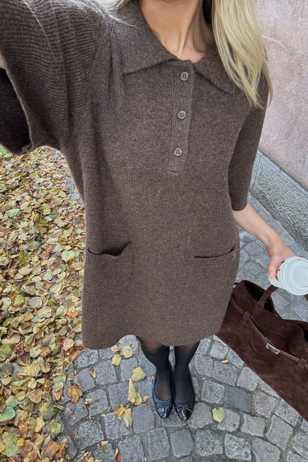 BYIC Sific Knit Dress H097-3 dbrown dark brown