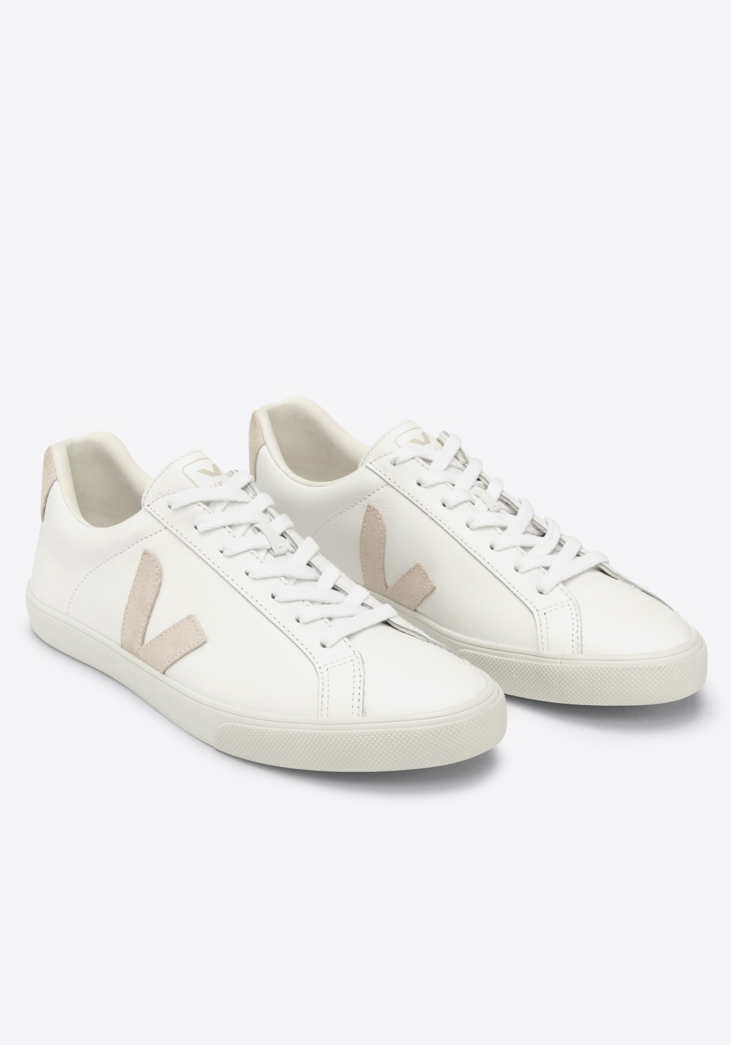 Veja Sneaker Esplar Logo Leather Extra White Sable