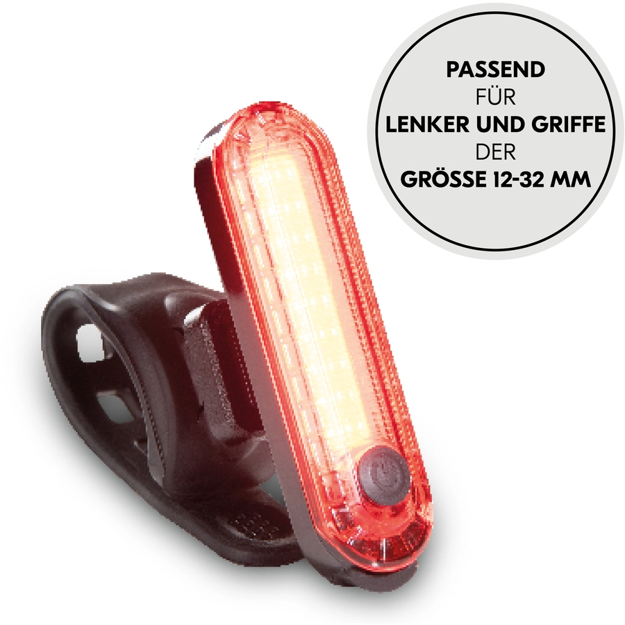 hauck LED Rear Light Black
